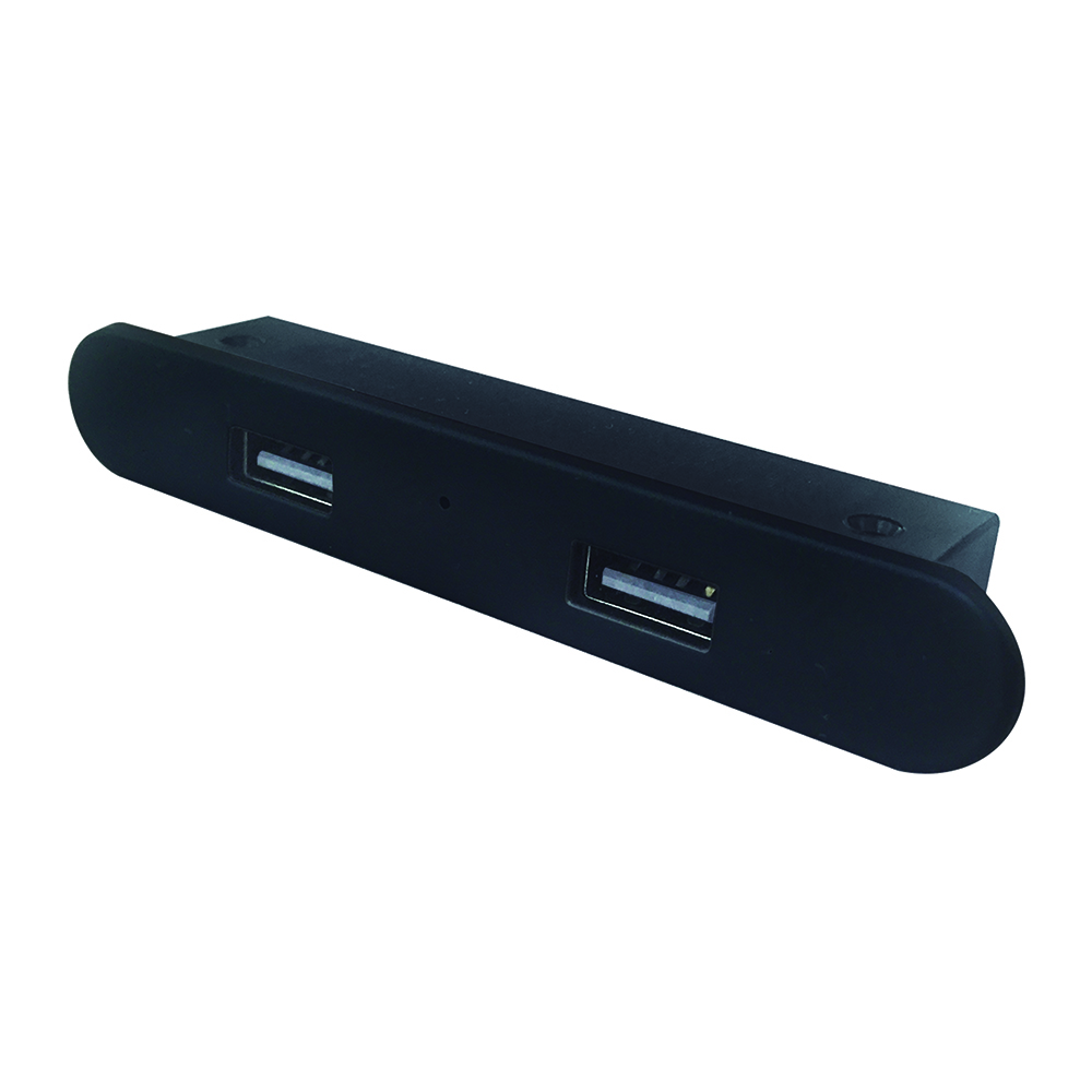 MINI EMPOTRABLE RECTANGULAR NEGRA